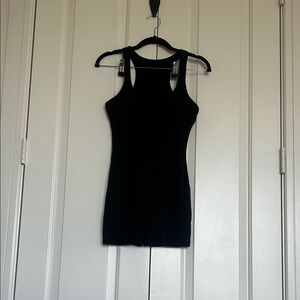 Black Sleeveless Spandex Romper